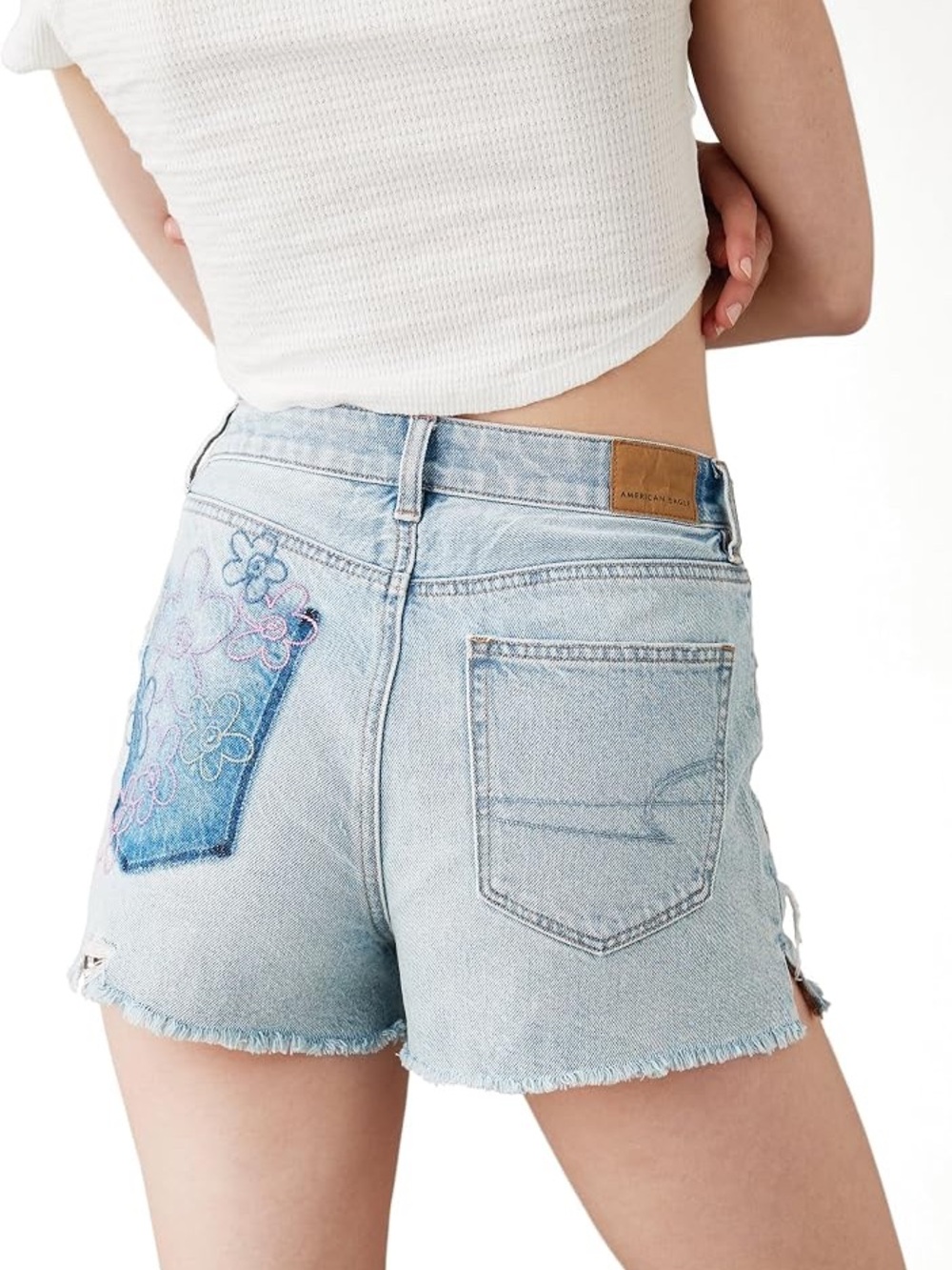 American Eagle X The Summer I Turned Pretty Denim Mom Shorts — Size 8!!